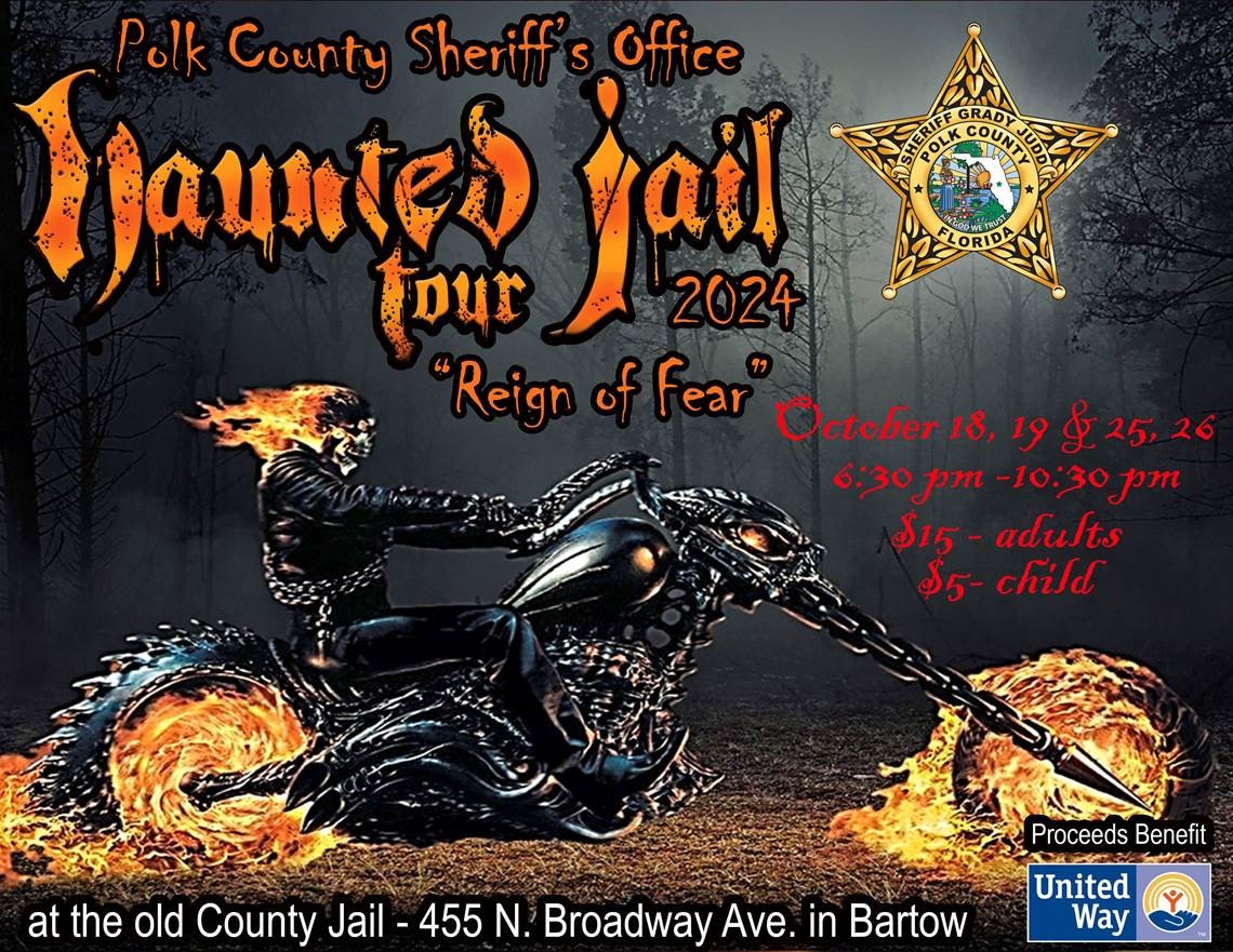Haunted Jail Tour Flyer